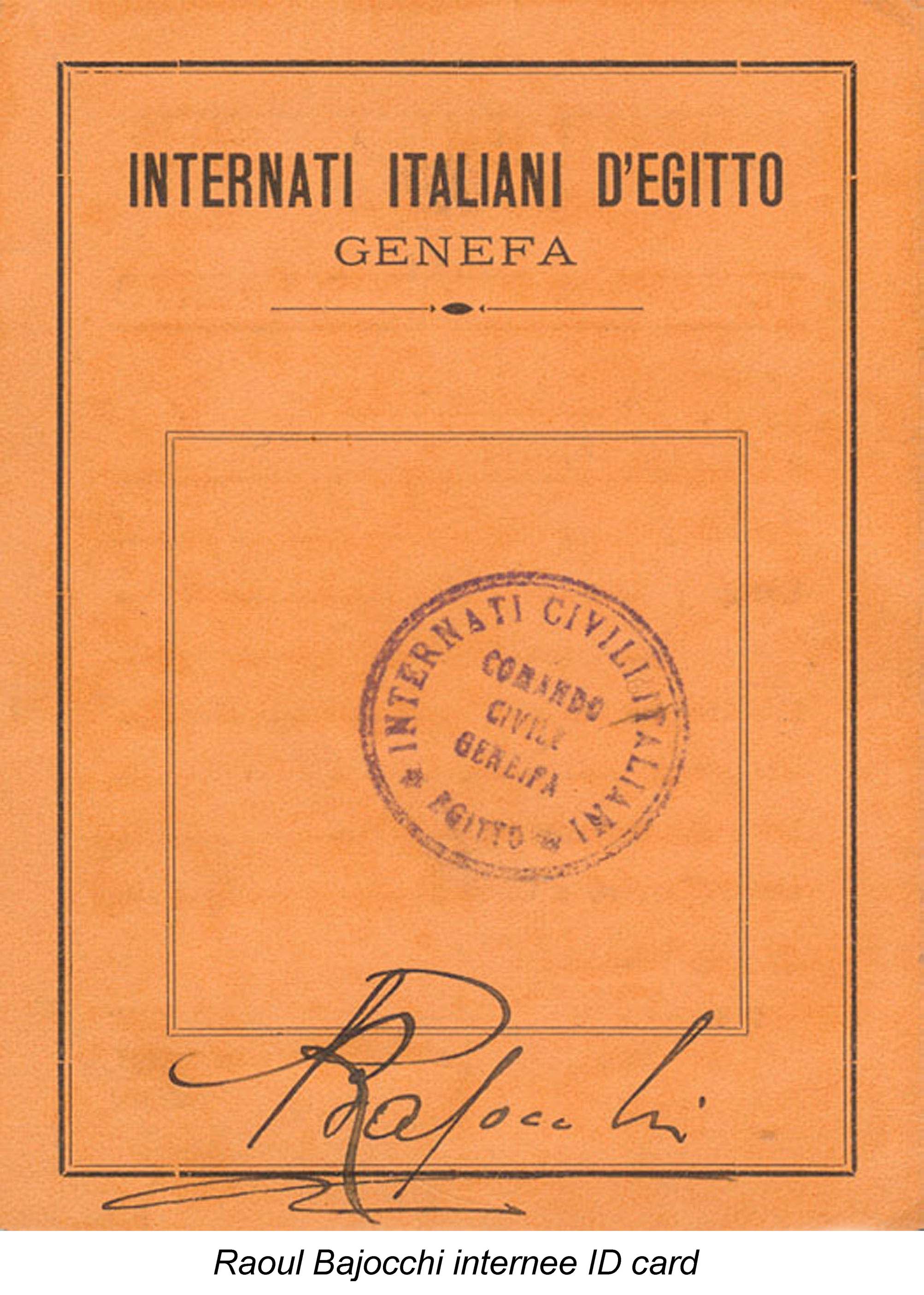 1940 Sequester and Internment 